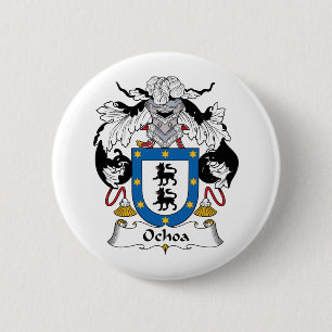 Badge Rond 5 Cm Crête de famille d'Ochoa