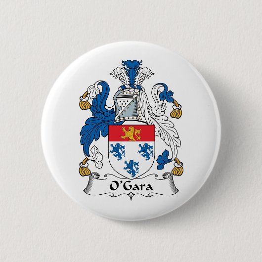 Badge Rond 5 Cm Crête de famille d'O'Gara (Devant)