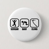 Badge Rond 5 Cm Cri Barf Climb (Devant)
