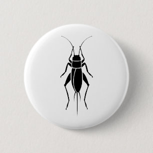 Badge Rond 5 Cm Cricket
