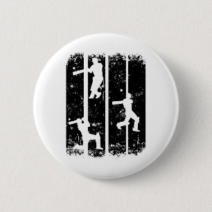 Badge Rond 5 Cm Cricket - Cricket Cricket Sports Joueur de Cricket