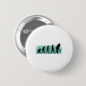 Badge Rond 5 Cm Cricket Evolution Cricket (Devant & derrière)