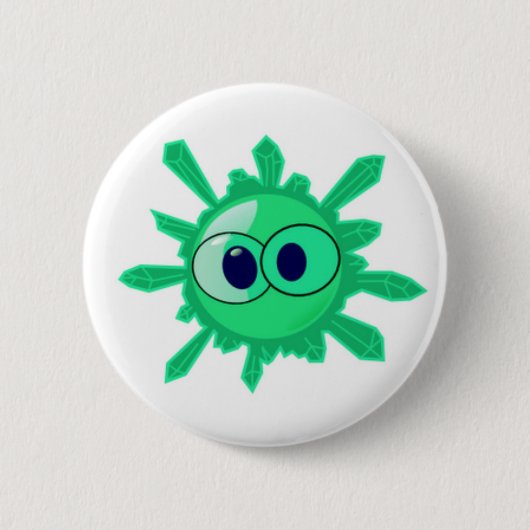 Badge Rond 5 Cm Cristal (Devant)