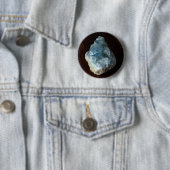 Badge Rond 5 Cm Cristal bleu céleste (En situation)