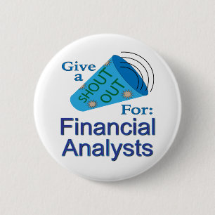 Badge Rond 5 Cm Critique pour les analystes financiers