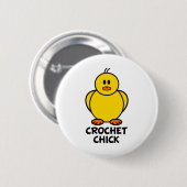 Badge Rond 5 Cm Crochet (Devant & derrière)
