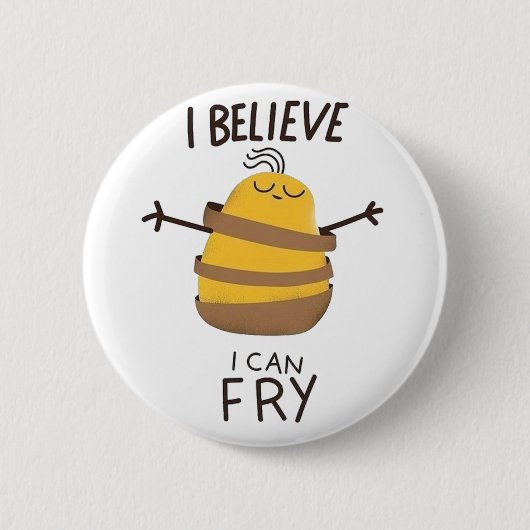 Badge Rond 5 Cm Croire (Devant)