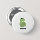 Badge Rond 5 Cm Croire ! Kappa mignon (Devant & derrière)