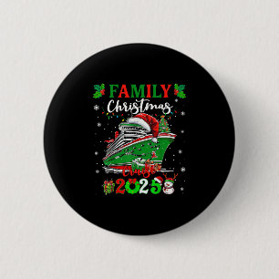 Badge Rond 5 Cm Croisière de Noël en famille 2025 Croisière famili