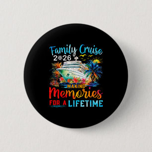 Badge Rond 5 Cm Croisière en famille 2026 Groupe correspondant à l