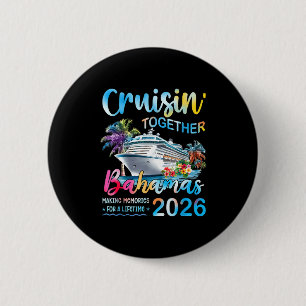 Badge Rond 5 Cm Croisière en famille aux Bahamas 2026