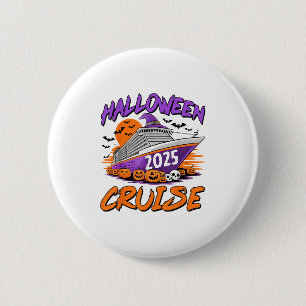 Badge Rond 5 Cm Croisière Halloween 2025 Croisière Halloween en fa