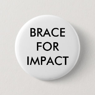 BADGE ROND 5 CM CROISILLON POUR L'IMPACT