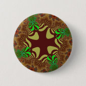 Badge Rond 5 Cm Croix de bronze (Devant)