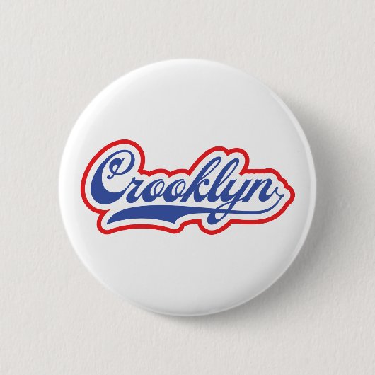 Badge Rond 5 Cm Crooklyn, New York (Devant)