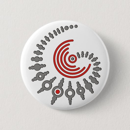 Badge Rond 5 Cm crop circle (Devant)