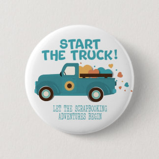 Badge Rond 5 Cm CROPTOBERFEST 2024 BOUTON #2 - Démarrez le camion!