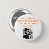 Badge Rond 5 Cm croquet (Devant & derrière)