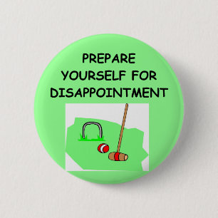 Badge Rond 5 Cm croquet