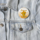 Badge Rond 5 Cm Croquet Chick #10 (En situation)