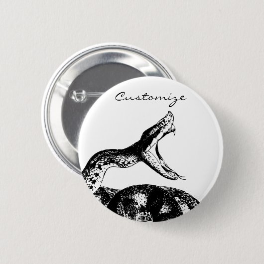 Badge Rond 5 Cm Crotte serrée Thunder_Cove (Devant & derrière)