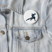 Badge Rond 5 Cm Croupes de Catwoman (En situation)