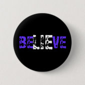 Badge Rond 5 Cm Croyez (Devant)