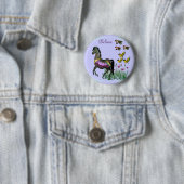 Badge Rond 5 Cm Croyez les boutons (En situation)