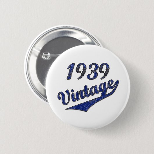 Badge Rond 5 Cm Cru 1939 (Devant & derrière)