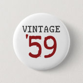 Badge Rond 5 Cm Cru 1959 (Devant)