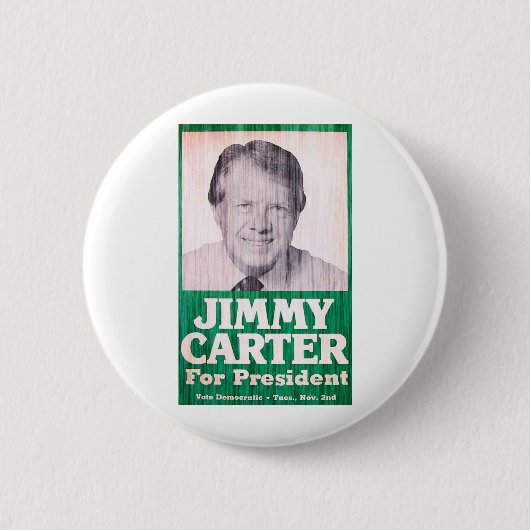 Badge Rond 5 Cm Cru de Jimmy Carter (Devant)