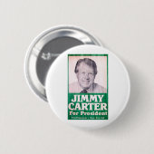 Badge Rond 5 Cm Cru de Jimmy Carter (Devant & derrière)