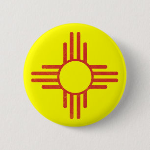 Badge Rond 5 Cm Cru de Zia