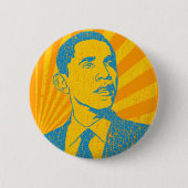 Badge Rond 5 Cm Cru d'Obama (Devant)