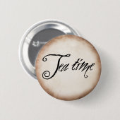 Badge Rond 5 Cm "Cru" VI (Devant & derrière)