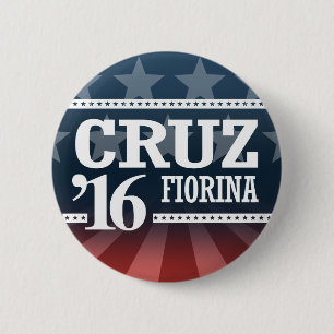 BADGE ROND 5 CM CRUZ FIORINA 2016