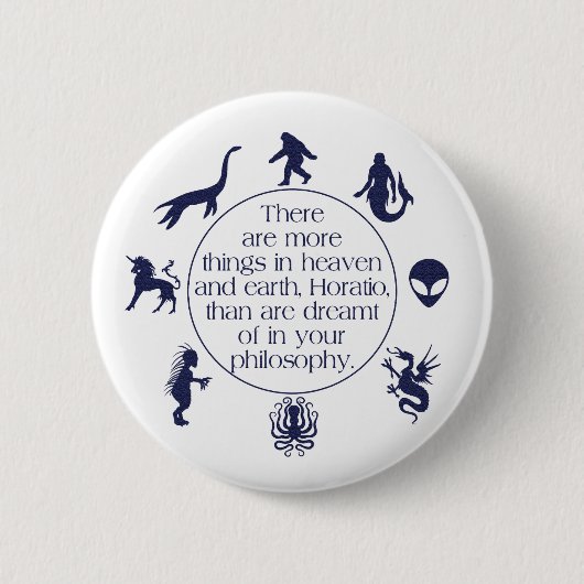 Badge Rond 5 Cm Cryptids (Devant)