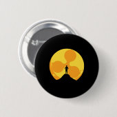 Badge Rond 5 Cm Crypto Sun Ripple XRP Cryptodevise argent cadeau (Devant & derrière)