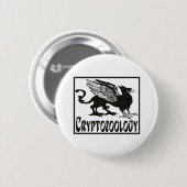 Badge Rond 5 Cm Cryptozoology (Devant & derrière)