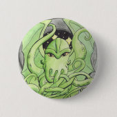 Badge Rond 5 Cm Cthulhu (Devant)