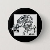 Badge Rond 5 Cm Cthulhu (Devant)