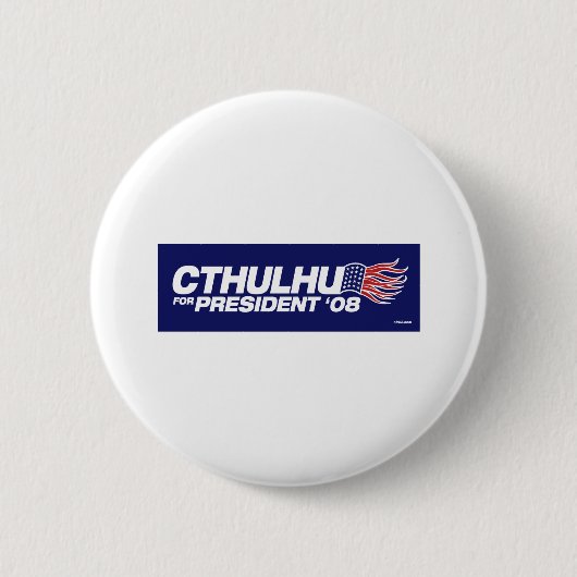 Badge Rond 5 Cm Cthulhu pour le président Button (Devant)