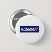 Badge Rond 5 Cm Cthulhu pour le président Button (Devant & derrière)