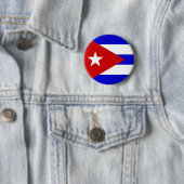 Badge Rond 5 Cm Cuba (En situation)