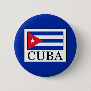 Badge Rond 5 Cm Cuba