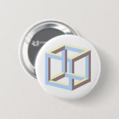 Badge Rond 5 Cm cube_impossible (Devant & derrière)