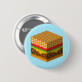 Badge Rond 5 Cm Cuberger (Devant & derrière)