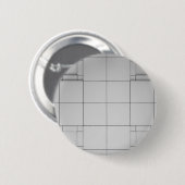 Badge Rond 5 Cm Cubes Abstraits (Devant & derrière)