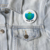 Badge Rond 5 Cm Cucum-berg Funny Concomber Pun (En situation)