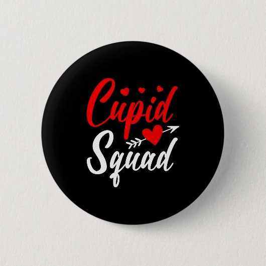 Badge Rond 5 Cm Cud Squad Cute Valentine's Couples New Husband Wif (Devant)